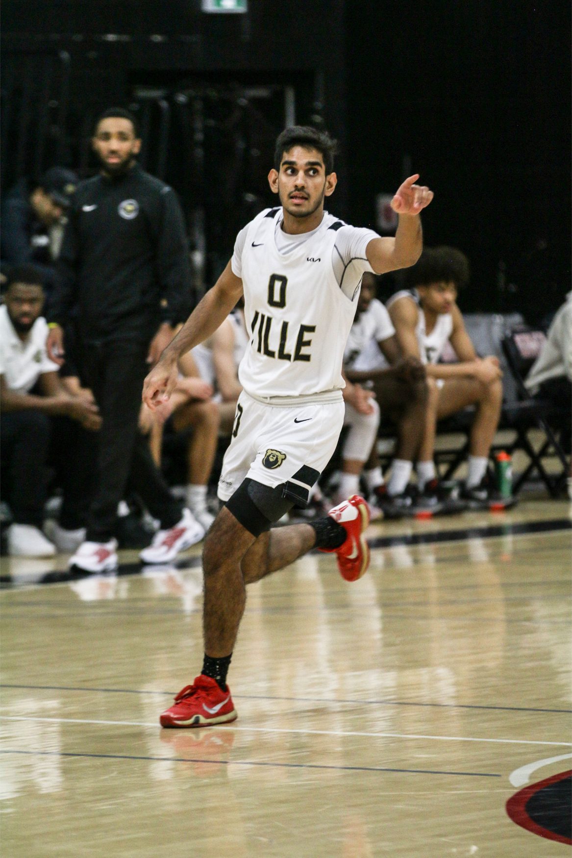 Arjun playing for Orangeville Prep